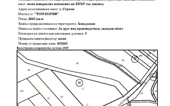 Auction image Land for building
